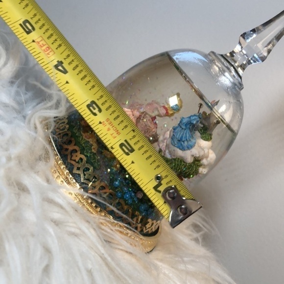 CINDERELLA | 1991 Cinderella Enchanted Moment Glass Bell Sparkle Snow Globe - Picture 10 of 11